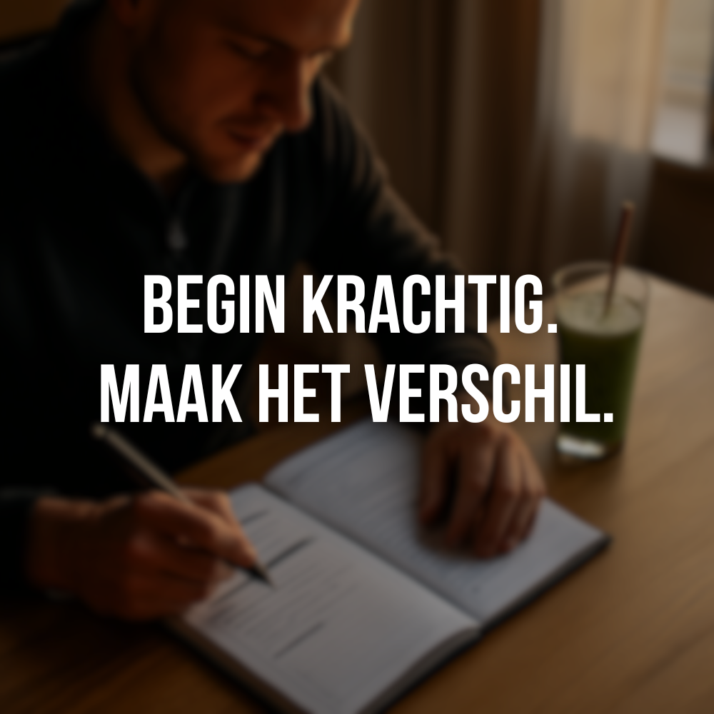 Begin krachtig. Maak het verschil.
