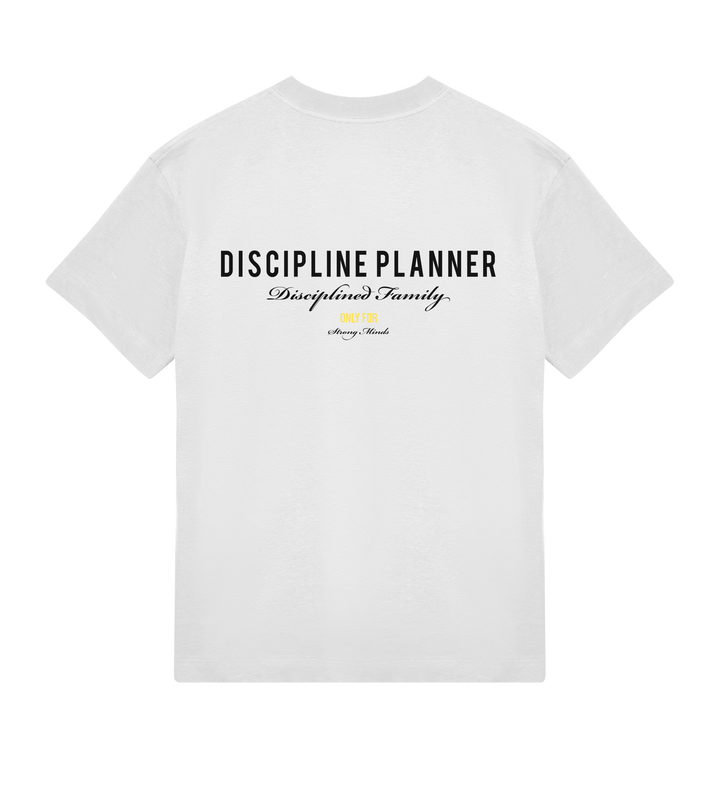 Disciplined Family Tshirt Wit